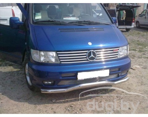 Передняя труба с изгибом для Vito.